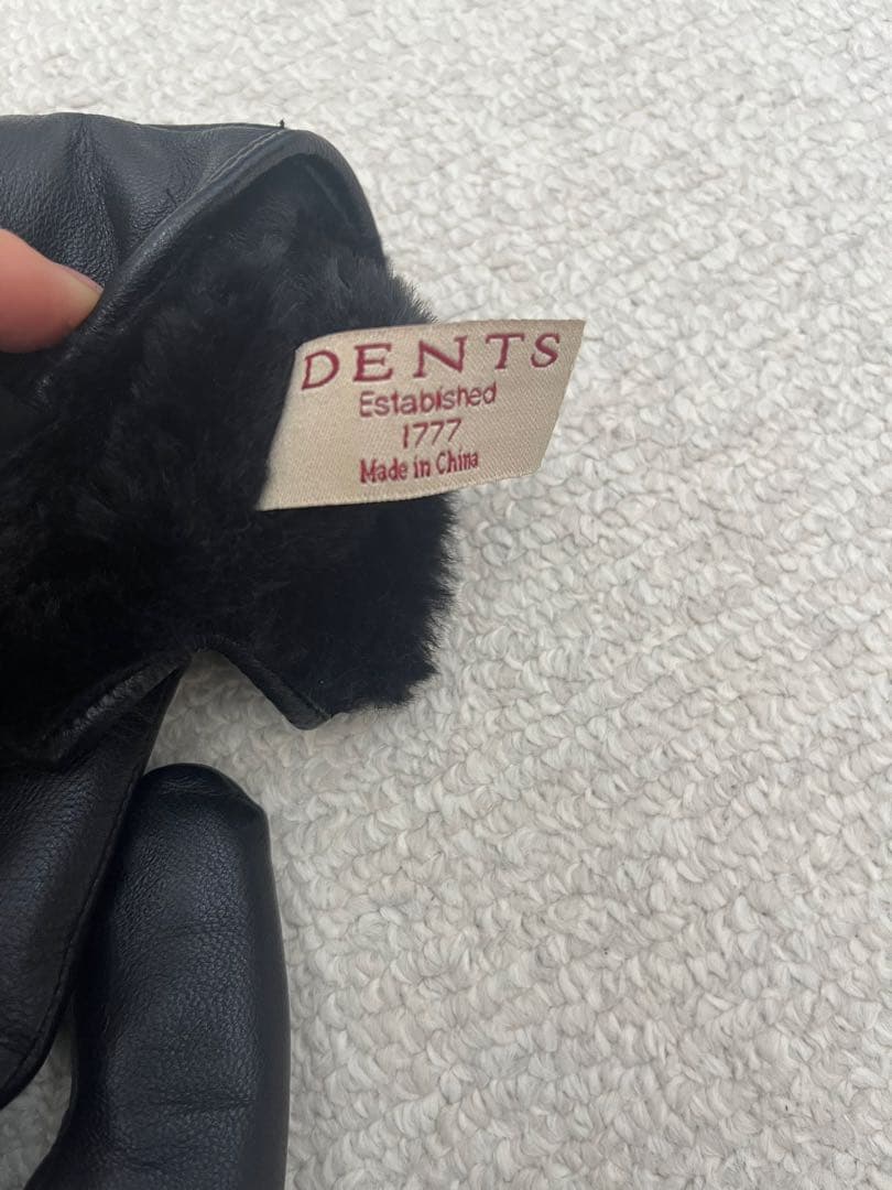 DENTS レザーグローブ　Sサイズ