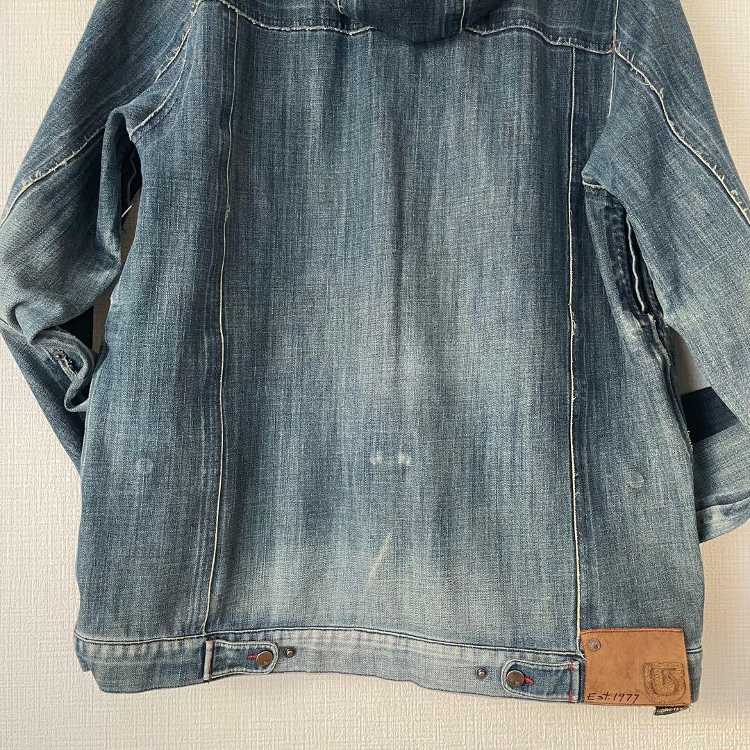 バートン デニムジャケット BURTON古着 GORE-TEX スノーボード