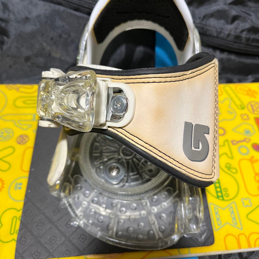 BURTON スノーボード イエロー バッグ付き　子供キッズ　90cm