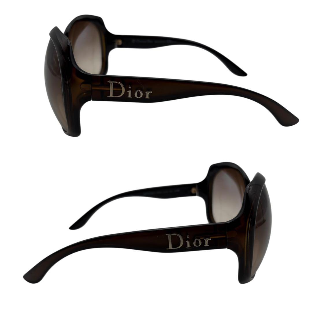 Christian Dior GLOSSY1 バタフライサングラス ブラウン