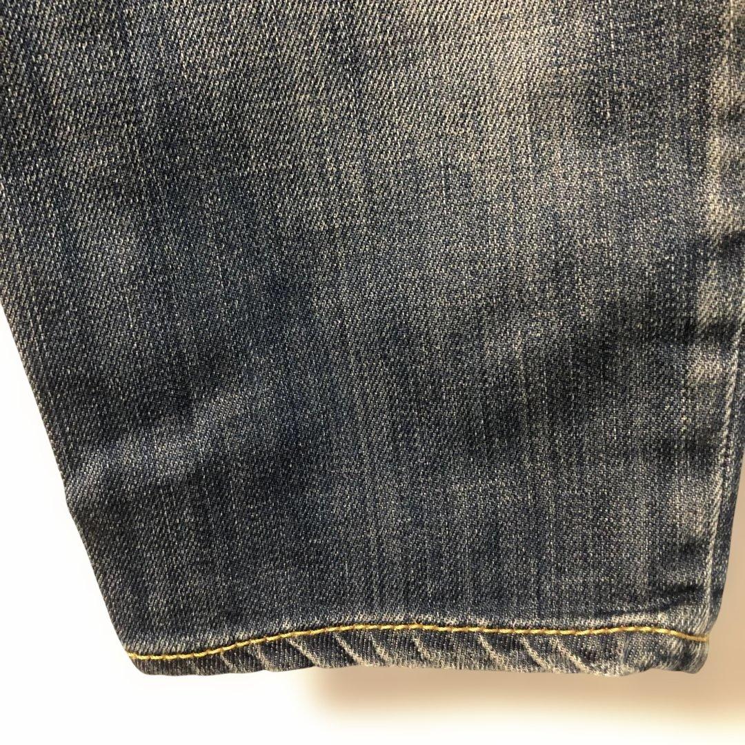 R13 アール13ヴィンテージ加工サルエルデニムパンツ