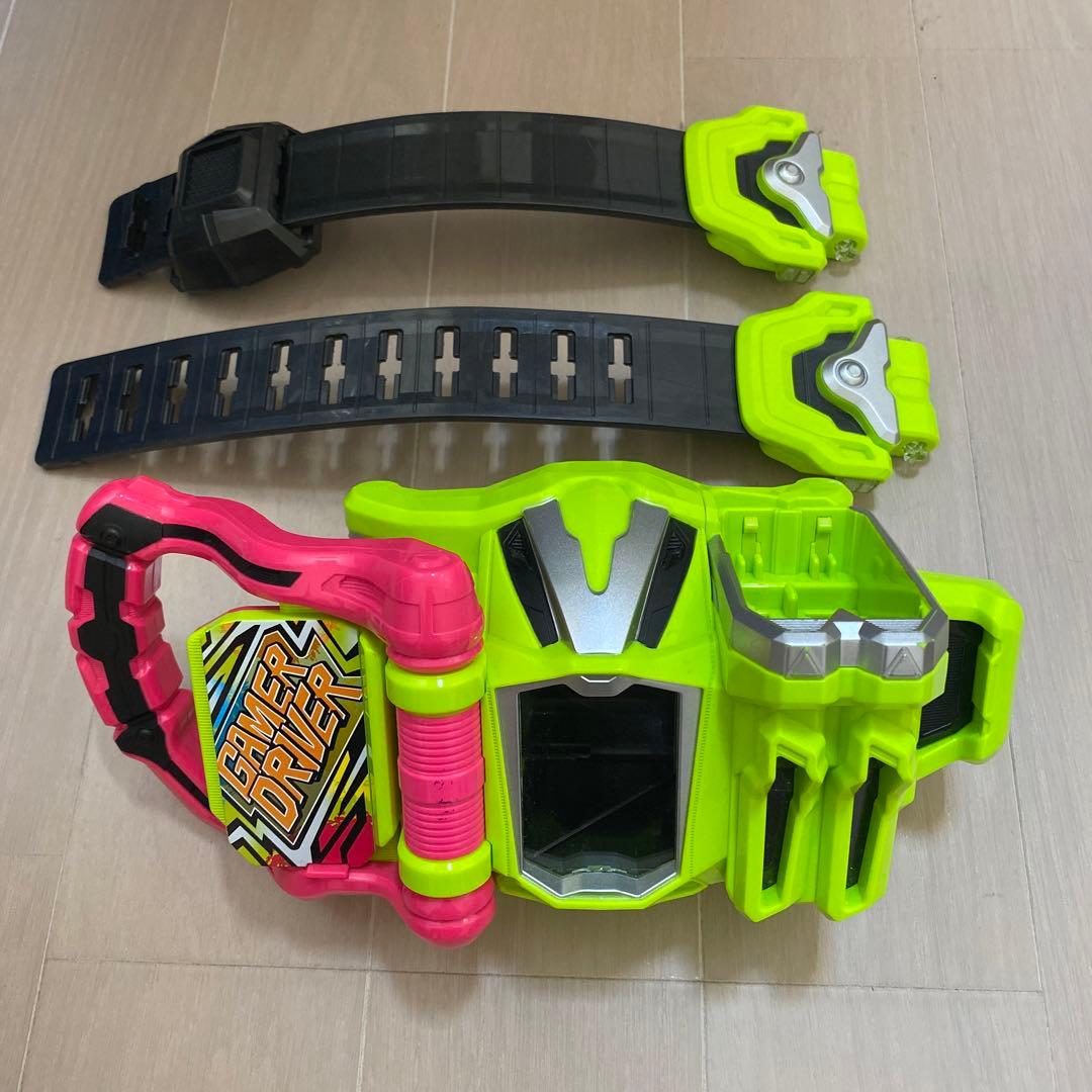 仮面ライダーエグゼイド変身ベルトとシンケンジャー