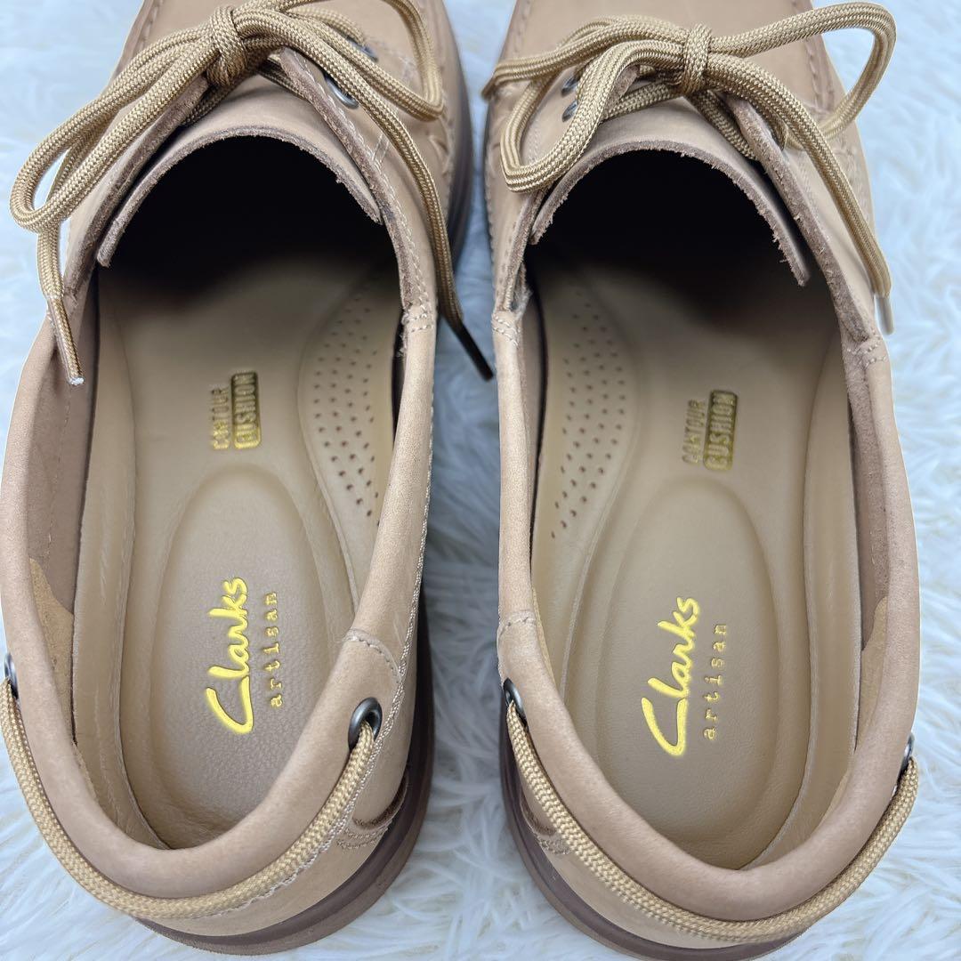 未使用品✨クラークス 699J サンドブラトンボート ボートシューズ　26.5㎝