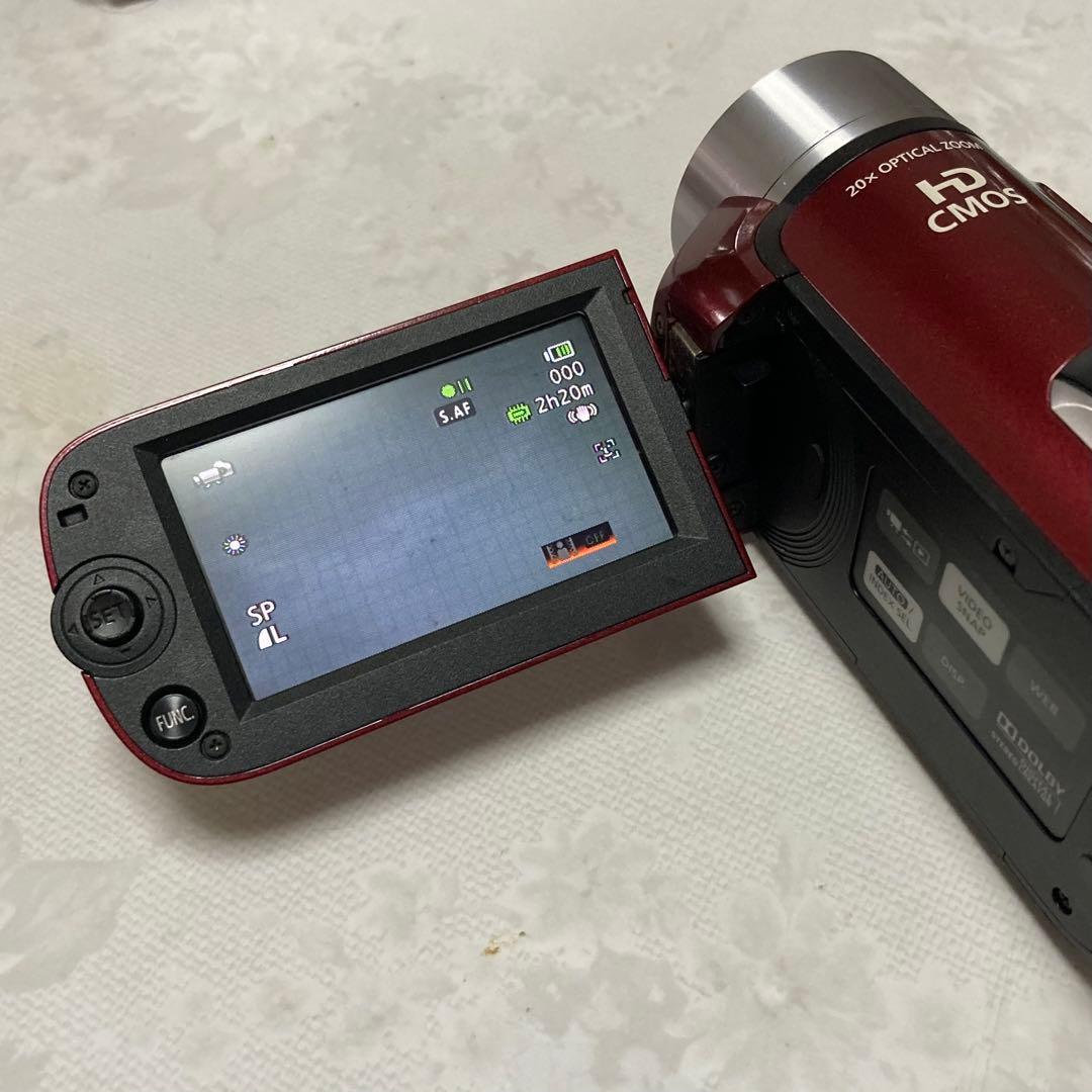 Canon IVIS HF R10 デジタルビデオカメラ　Red　動作品