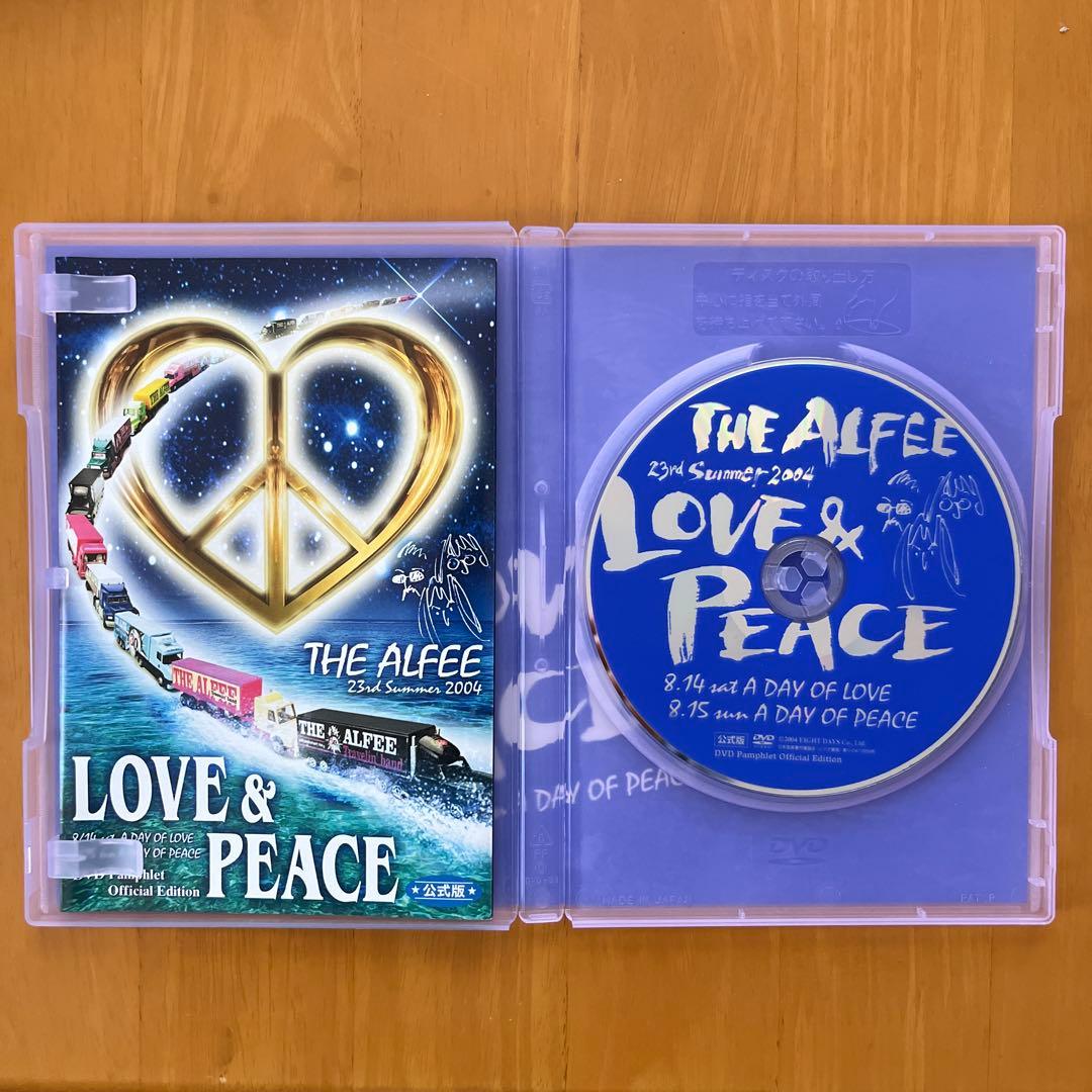 THE ALFEE 23rd Summer 2004 LOVE&PEACEセット