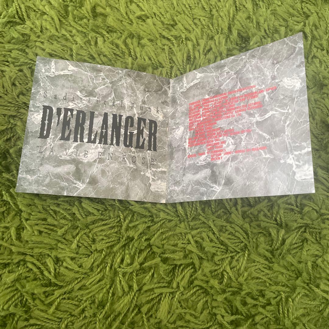 ◼︎D'ERLANGER La Vie en Rose