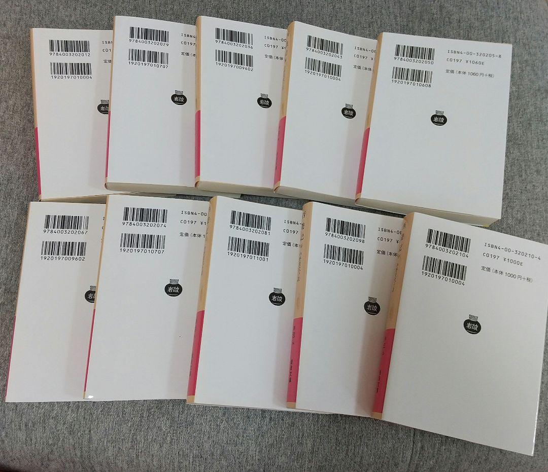 ★【美品】西遊記　全10冊巻（岩波文庫 赤20）