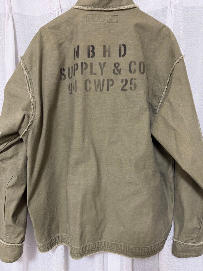 ジャケット・アウター NEIGHBORHOOD UNTRIMMED ZIP SHIRT LS