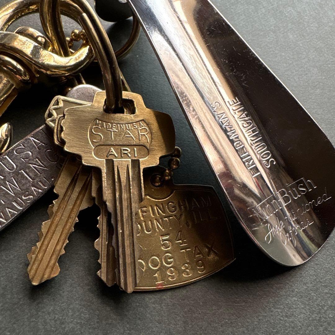 アンティーク雑貨 US VINTAGE KEY-CHAINS