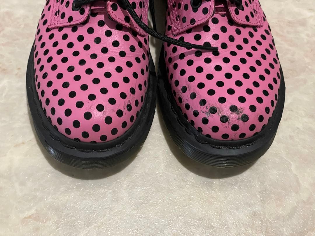 Dr.Martens ピンクドット ブーツ 24cm