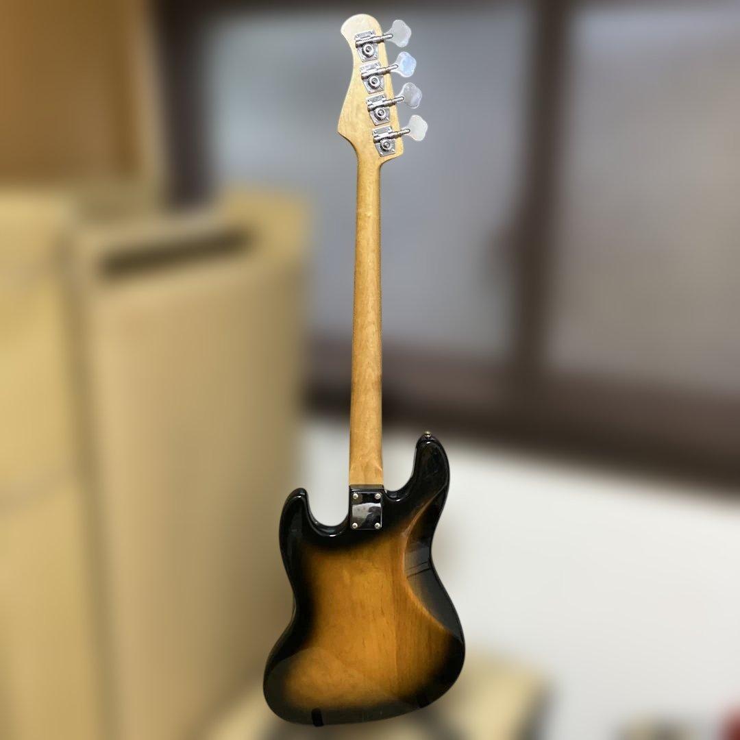 初期帯ロゴ　バッカス　ユニバース　BJB-300M 改ジャズベース　美中古品