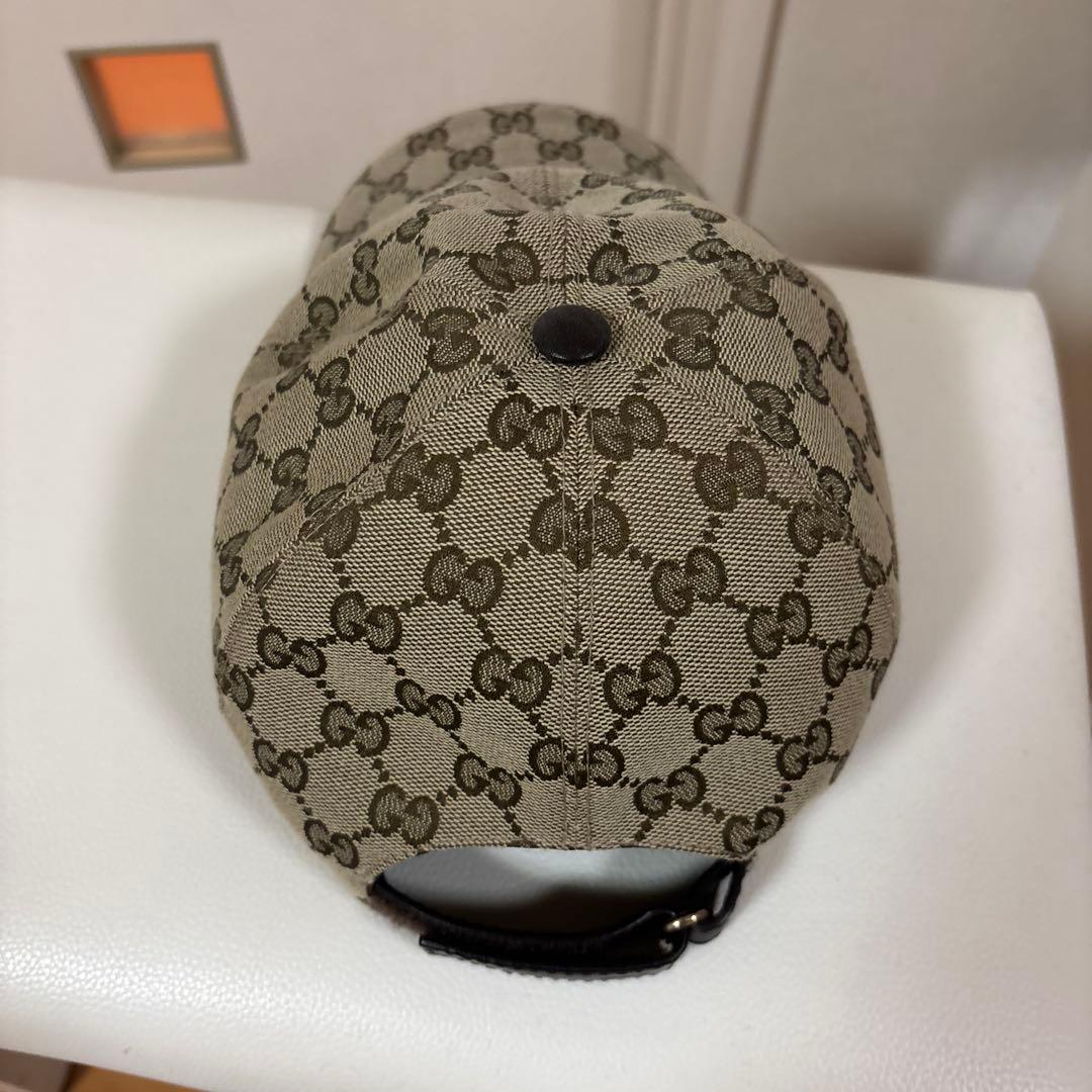 Gucci GGパターン ベースボールキャップＬ　美品