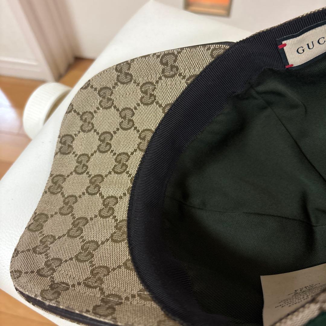 Gucci GGパターン ベースボールキャップＬ　美品