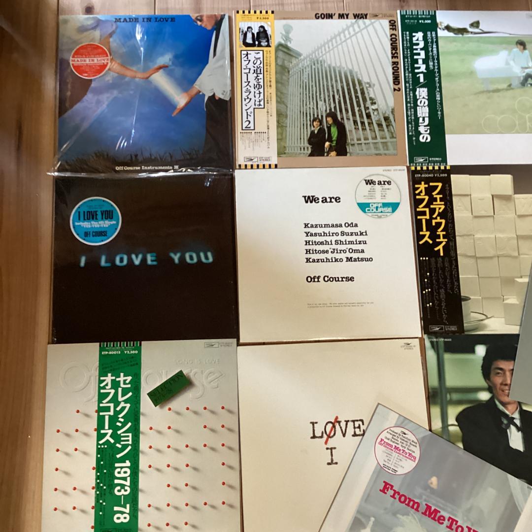 オフコース　レコード27枚　off course　re0417-3