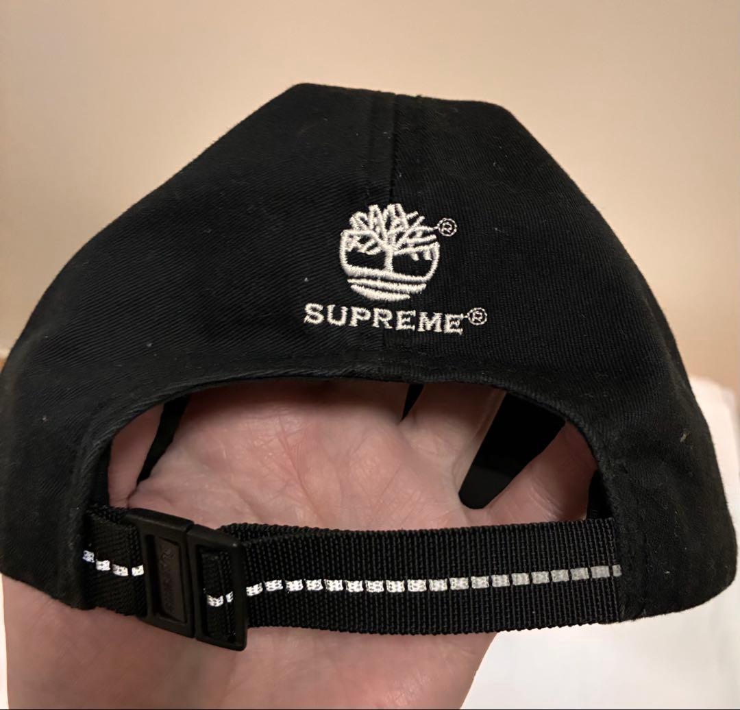 【Supreme × Timberland コラボ キャップ ブラック】