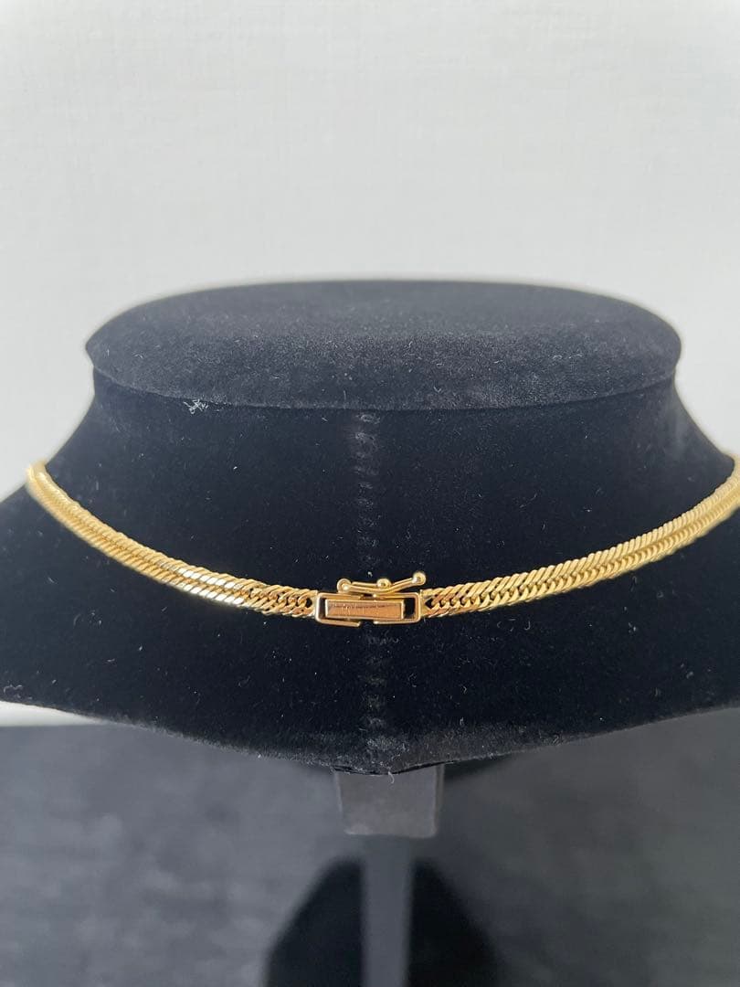 K18 喜平ネックレス 12面トリプル 50cm 12.2g 刻印有