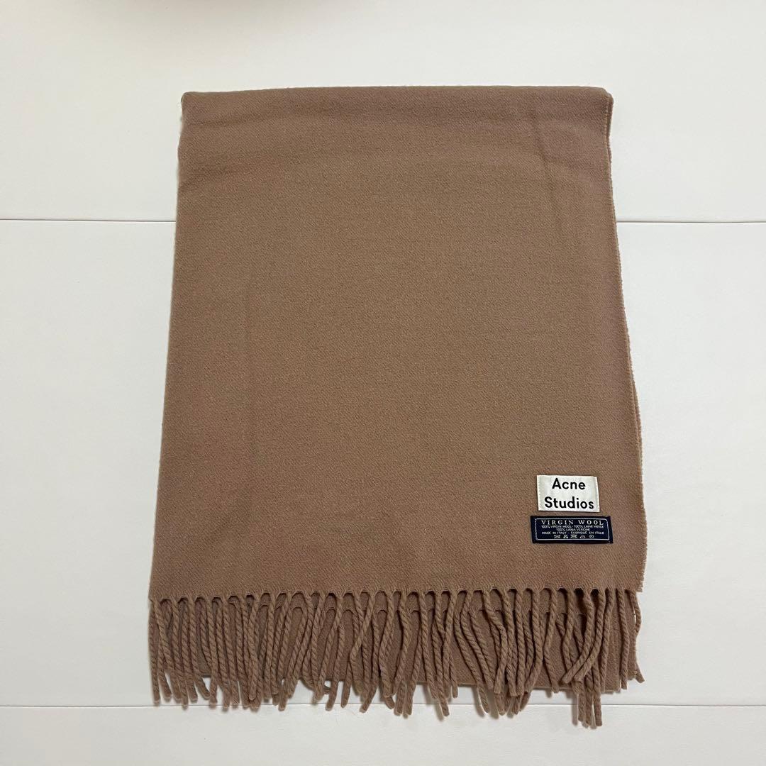 Acne Studios マフラー / キャメル 旧タグ