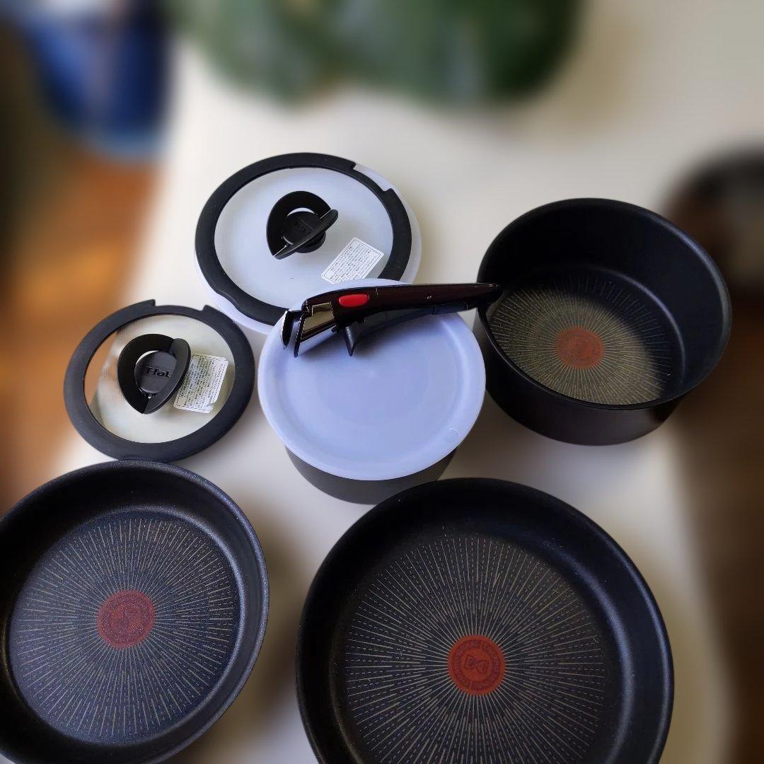 T-fal ingenio IH マロンブラウン9セット