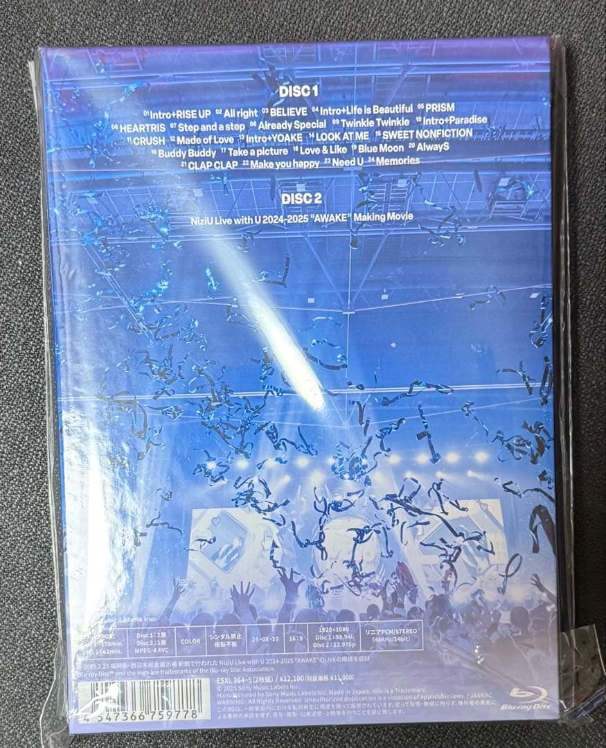 NiziU AWAKE Live 2024-2025 完全生産限定盤