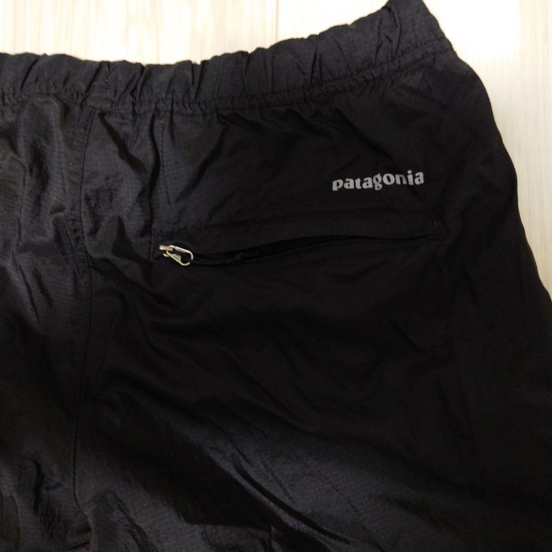patagonia ブラックナイロンパンツ Sサイズ