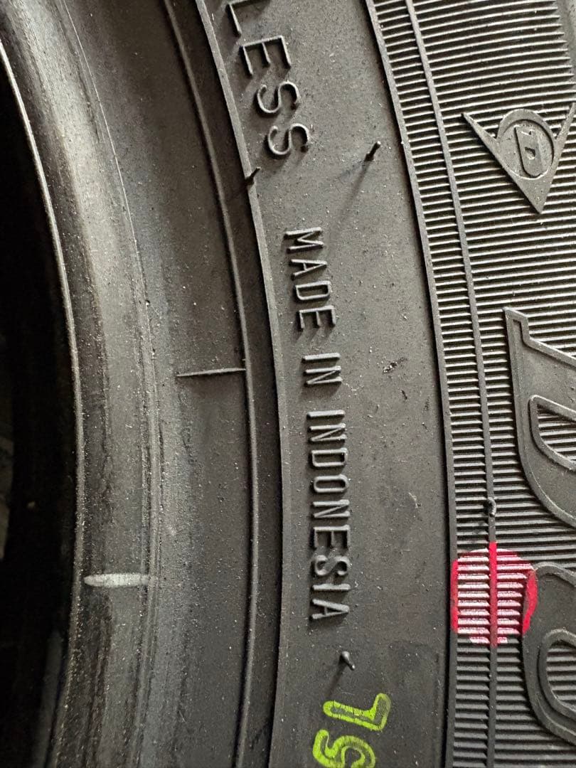 145R12 8PR ダンロップ エナセーブ VAN01 4本 新品24年送料込