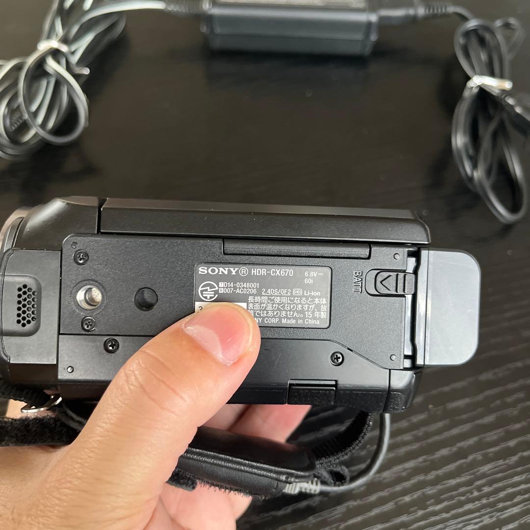 SONY HDR-CX670 デジタルビデオカメラ