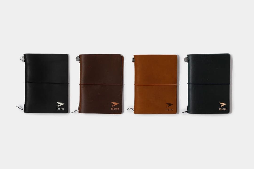 【新品】トラベラーズノート パスポートサイズ TO&FRO 茶 限定