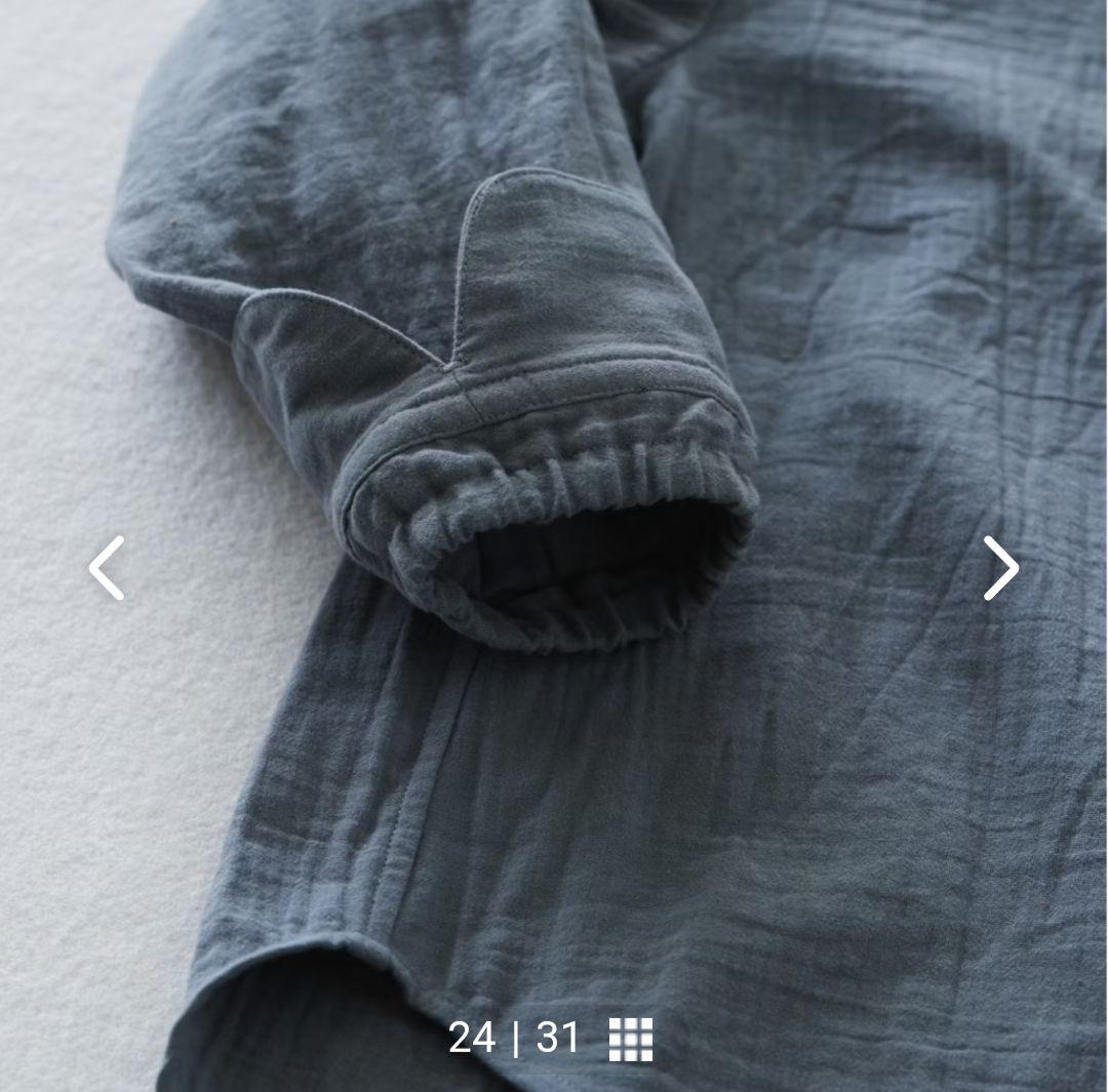 北欧、暮らしの道具店　ガーゼパジャマ　 S〜Mサイズ