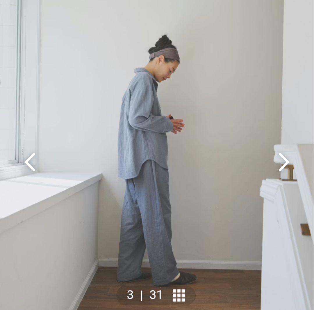 北欧、暮らしの道具店　ガーゼパジャマ　 S〜Mサイズ