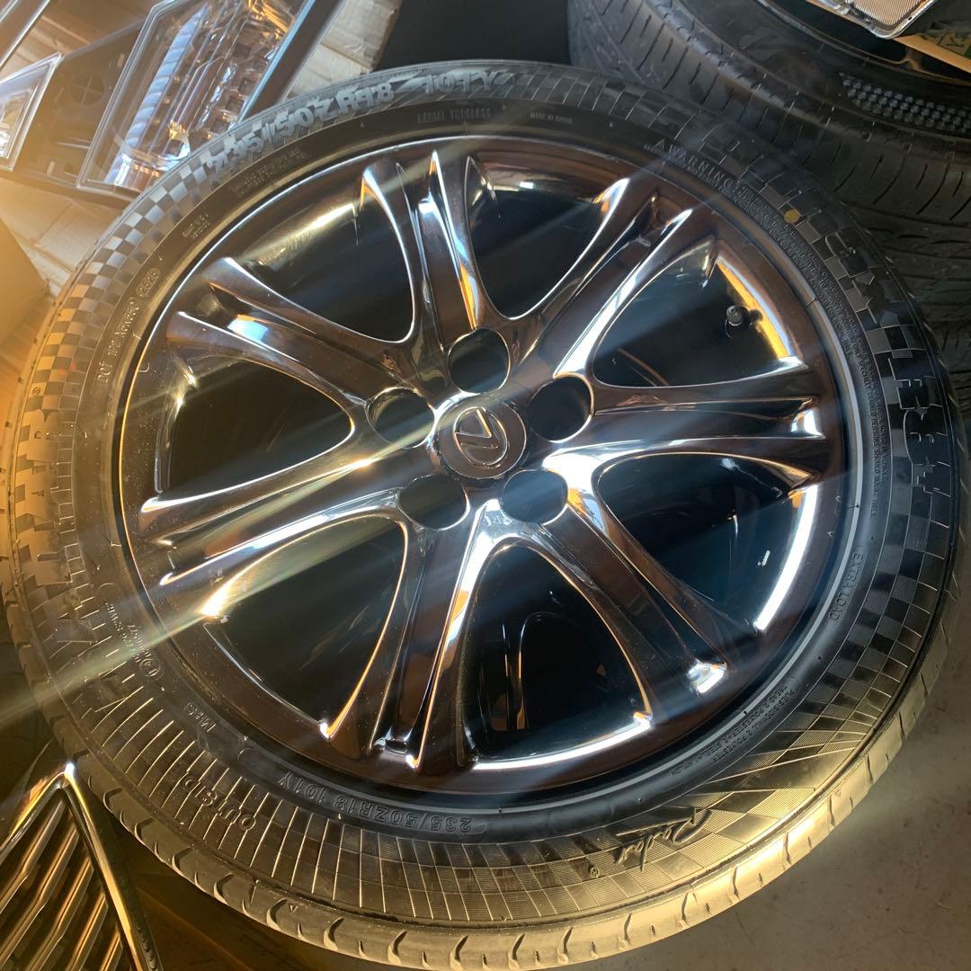 18インチタイヤ4本セット　235/50ZR18 25年製造　送料込み　中古品