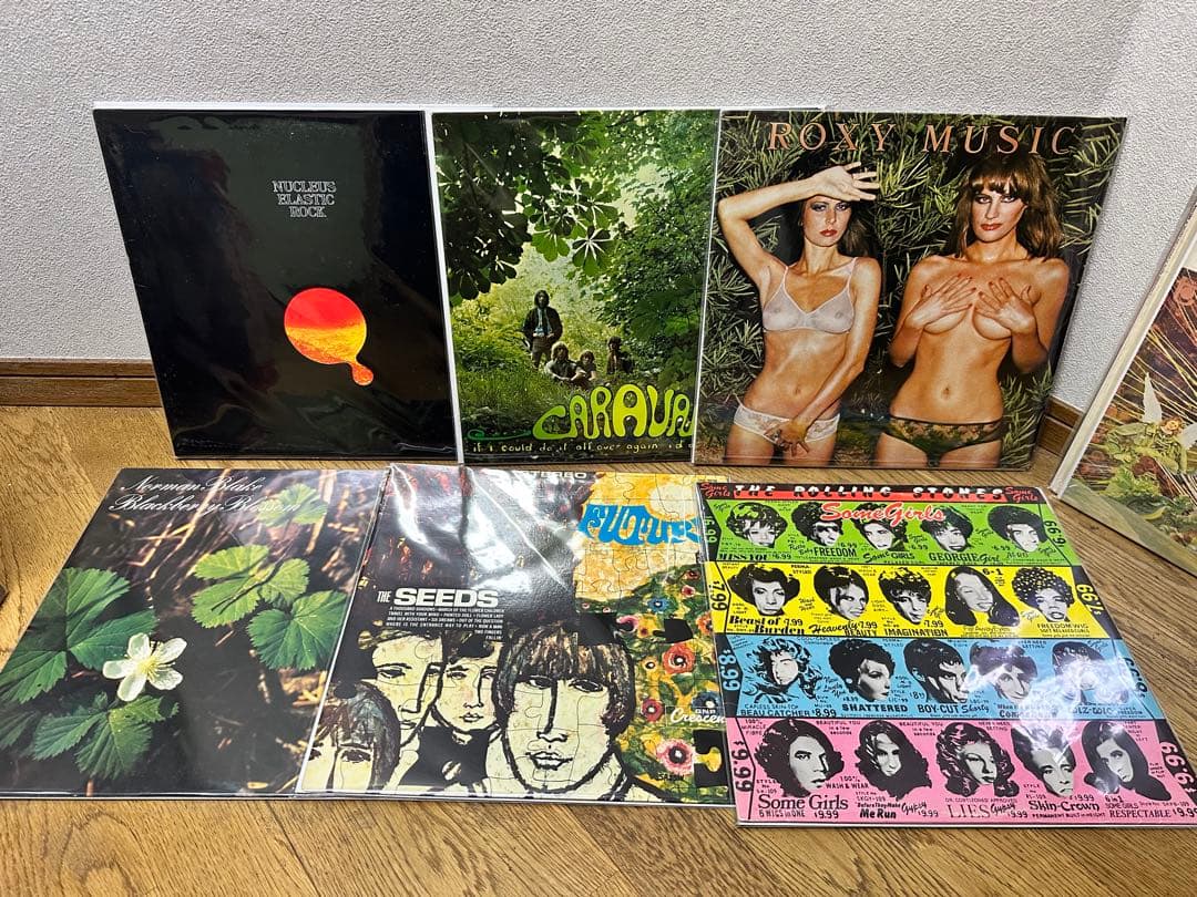 LP Rockage 帯　はっぴいえんど　ピンクフロイド　ローリングストーンズ