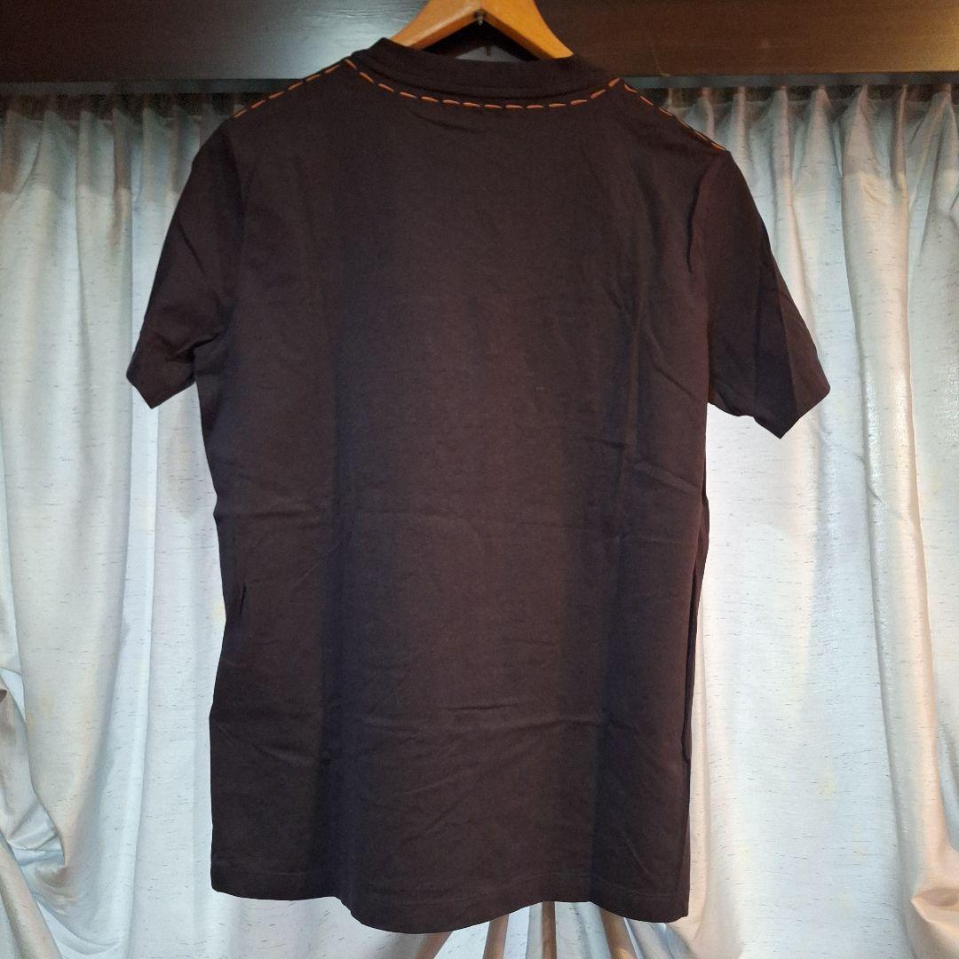 COACH 半袖Tシャツ 黒 馬車ロゴ×レキシー