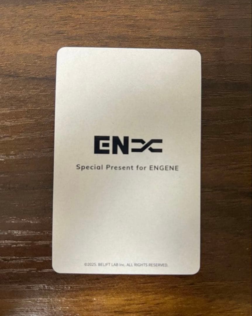enhypen ヒスン　fc アンケート　トレカ