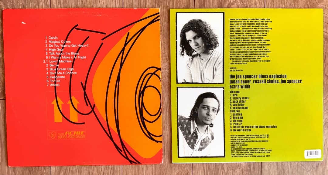 JON SPENCER ACME Extra Width　ジョンスペ　レコード
