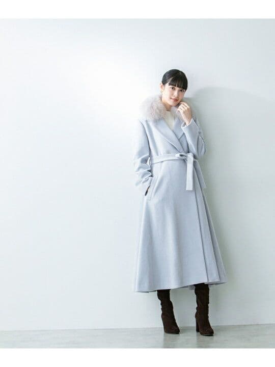 ライトモッサドレスコート JILL by JILLSTUART コート ジルバイ