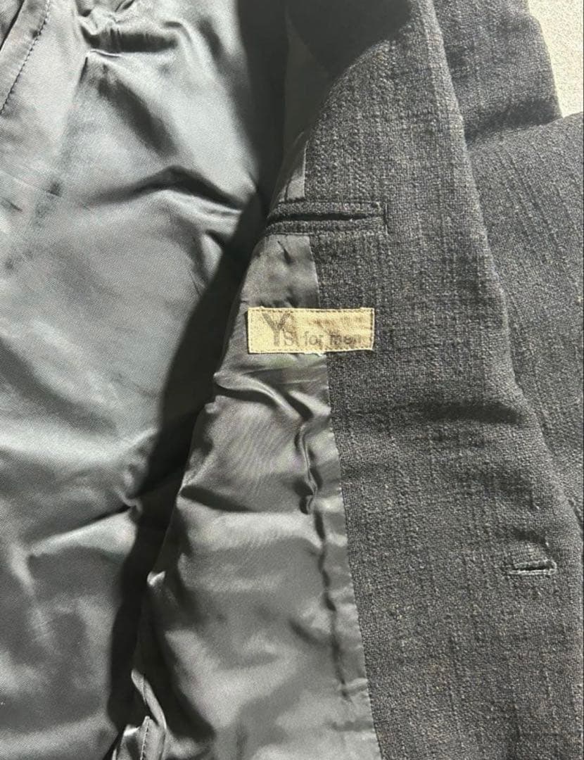 80s Y's for men ウール テーラードジャケット