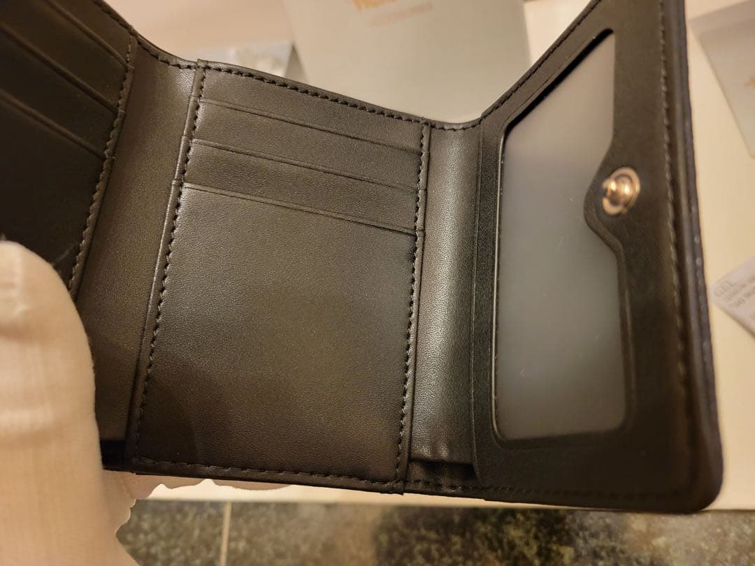 Vivienne Westwood BLACK 三つ折り財布