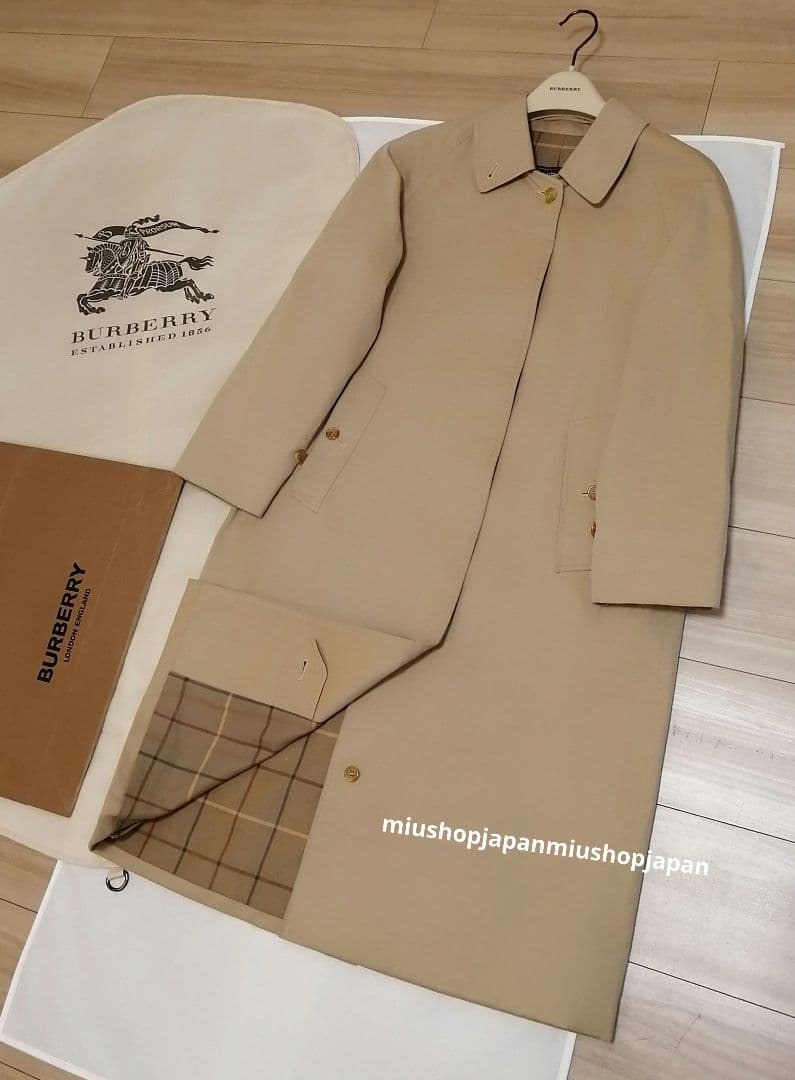 専用貴重希少●S〜M　ヴィンテージ　BURBERRY　ステンカラーコート　UK4