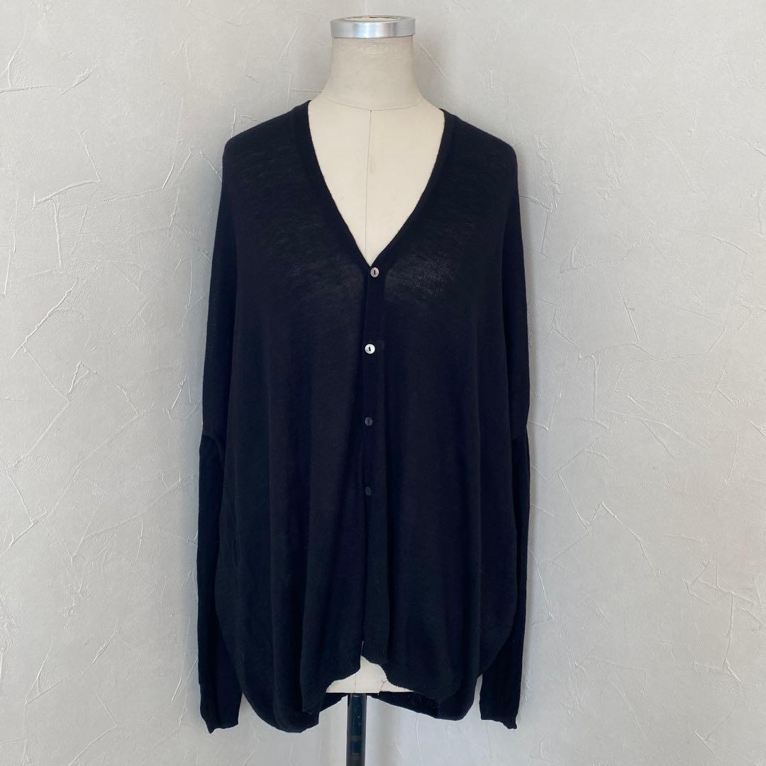 新品タグ付　pas de calais ロング　カーディガン　カシミヤ　キャメル