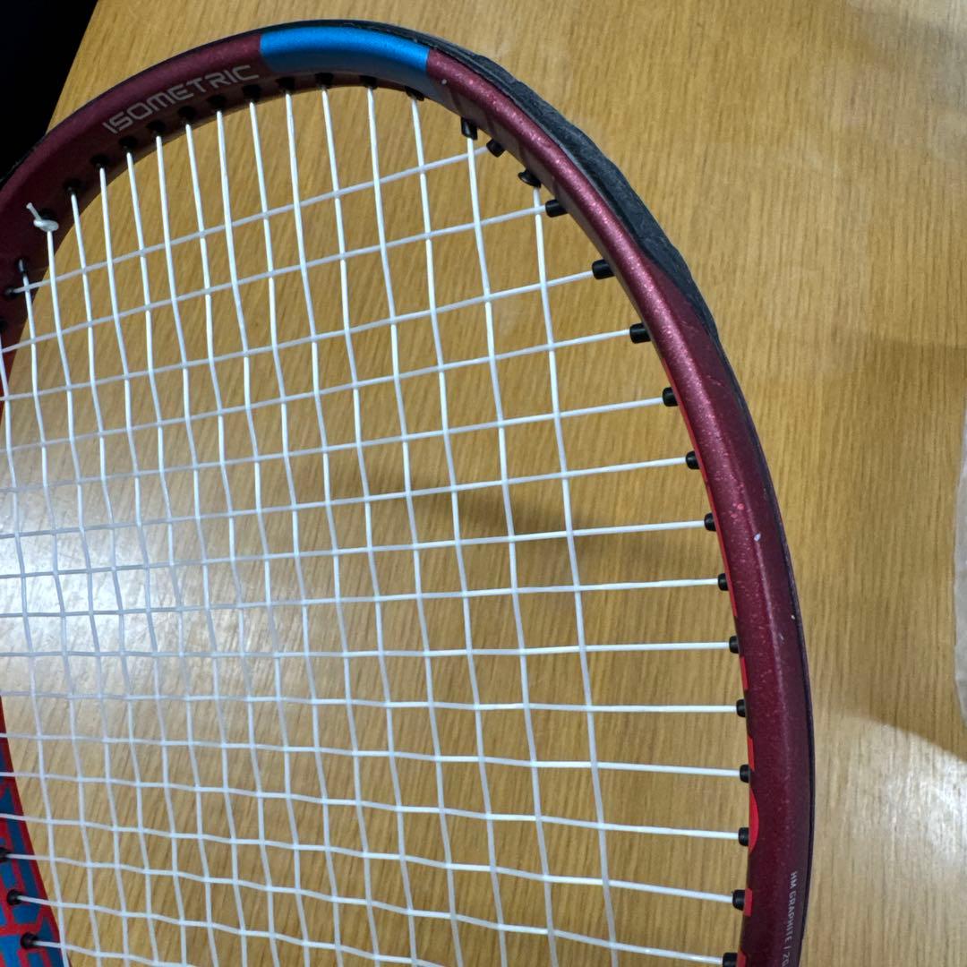 YONEX VCORE 100硬式テニスラケット レッド/ブルー