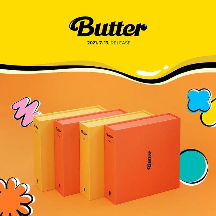 BTS Butter （EP）２形態 ＋トレカ ステッカーセット SUGA