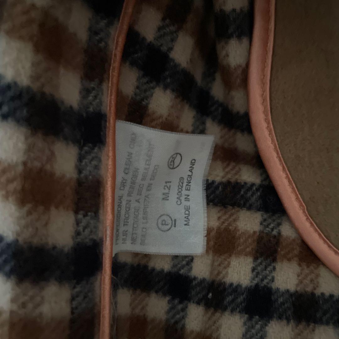 Aquascutum アクアスキュータム　キャメル　 ダッフルコート　英製M