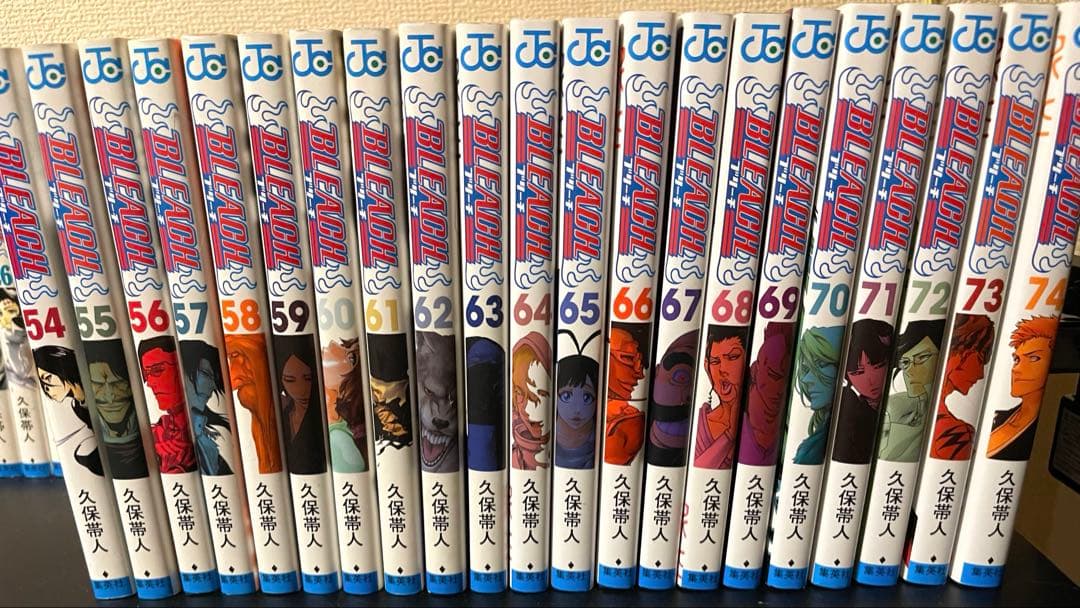 [漫画全巻セット] 久保帯人 BLEACH 1〜74巻セット