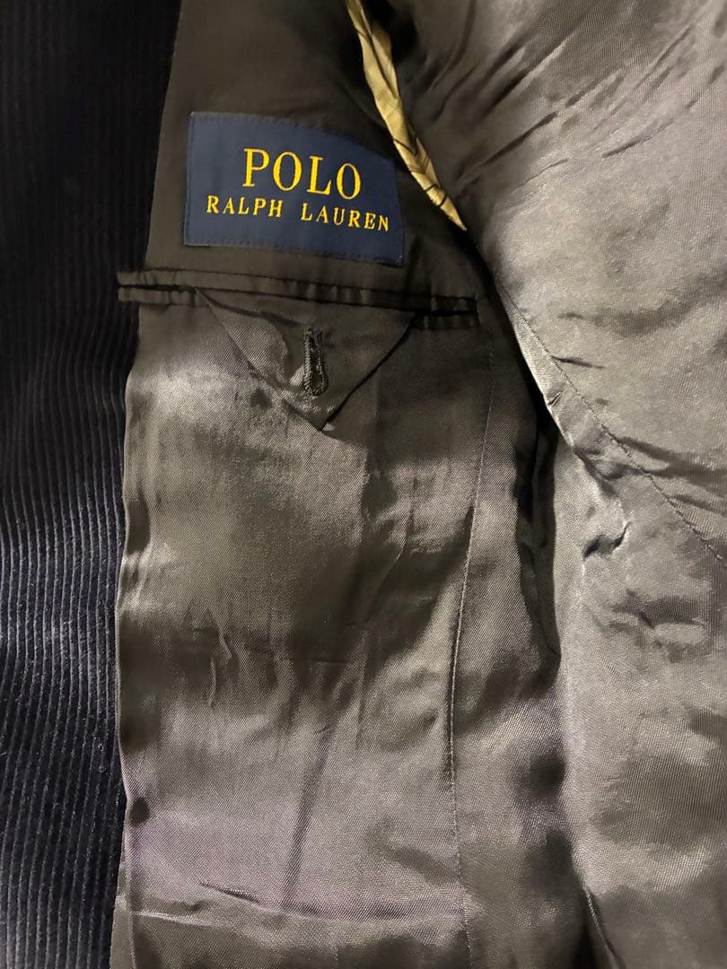 Polo Ralph Lauren ネイビー コーデュロイ テーラードジャケット