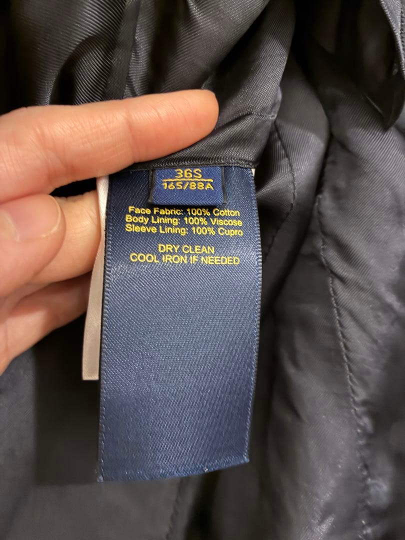 Polo Ralph Lauren ネイビー コーデュロイ テーラードジャケット
