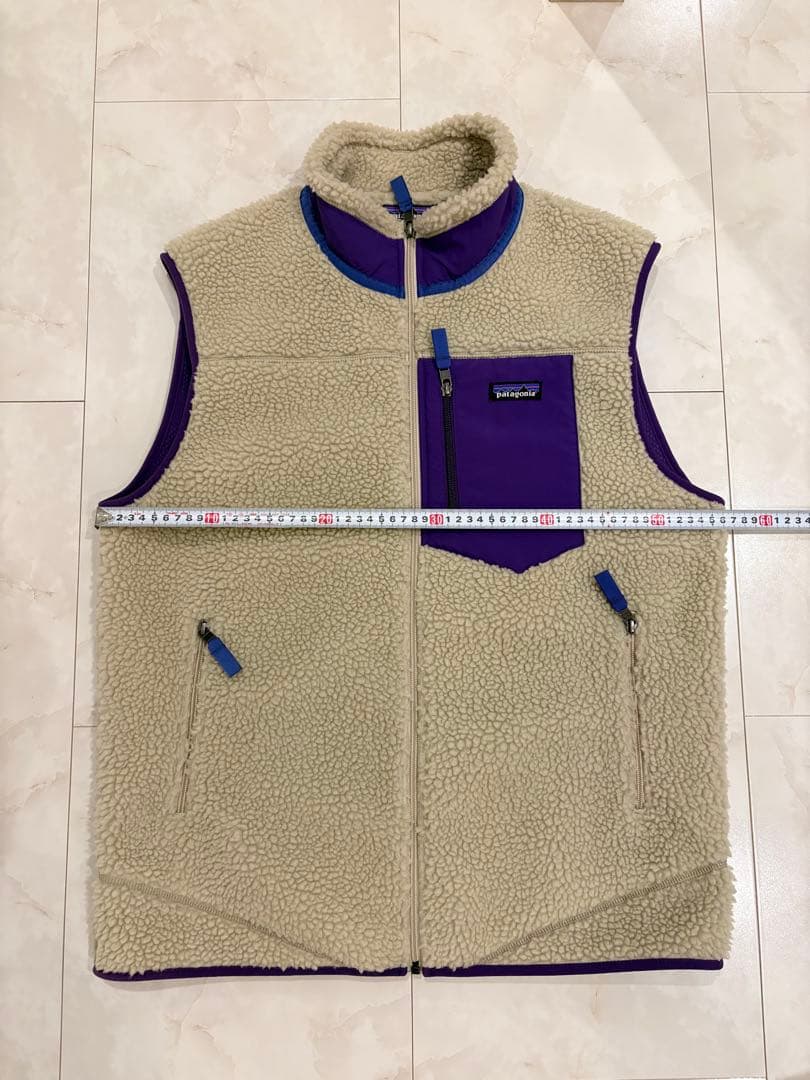 ヨ*パ様 美品 patagonia L ペリカン パープル レトロX