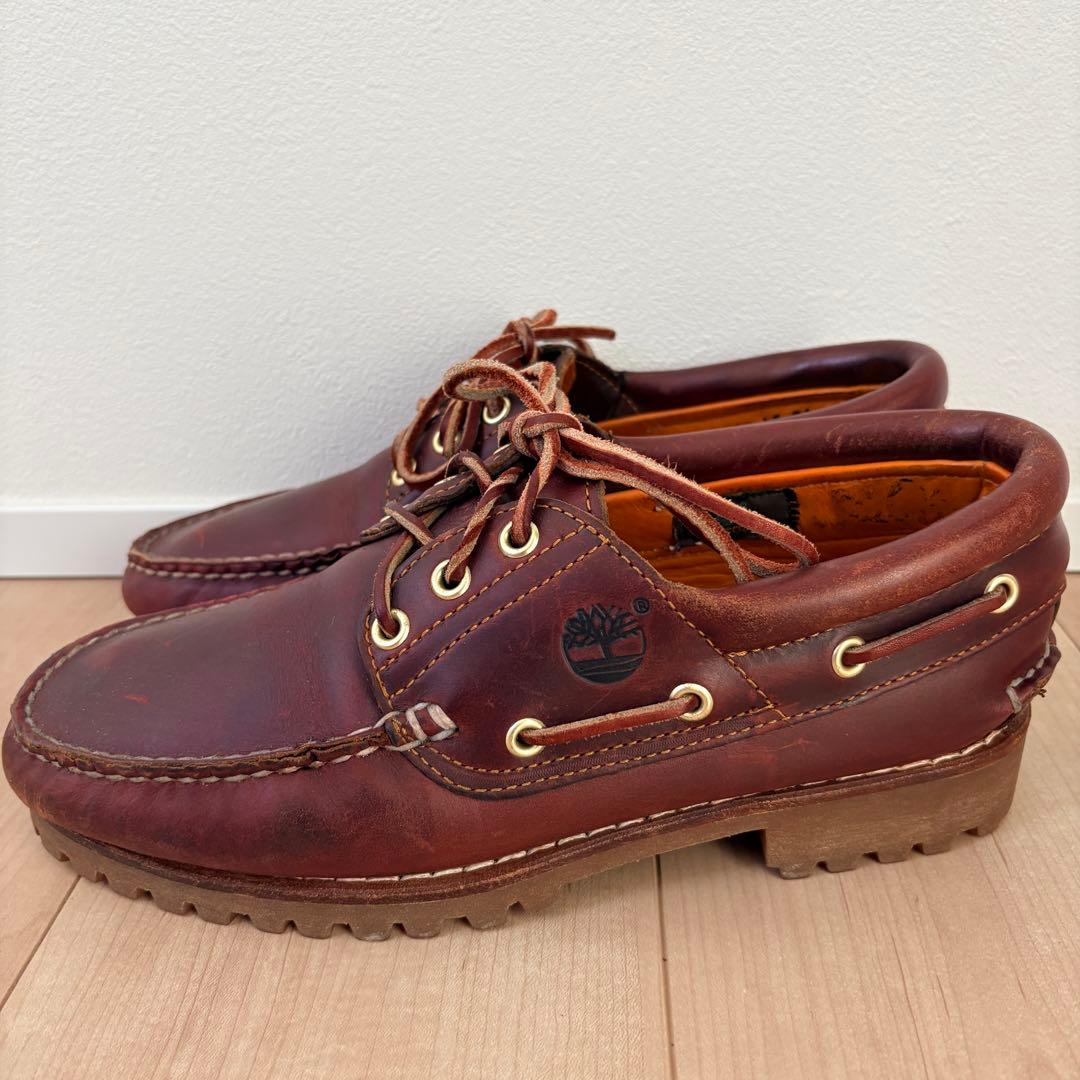 Timberland 3eye スリーアイ クラシック モカシン25.5㎝