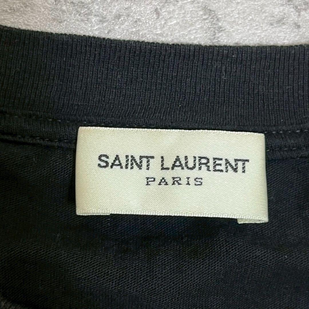 SAINT LAURENT サンローラン Tシャツ ブラック XS ユニセックス