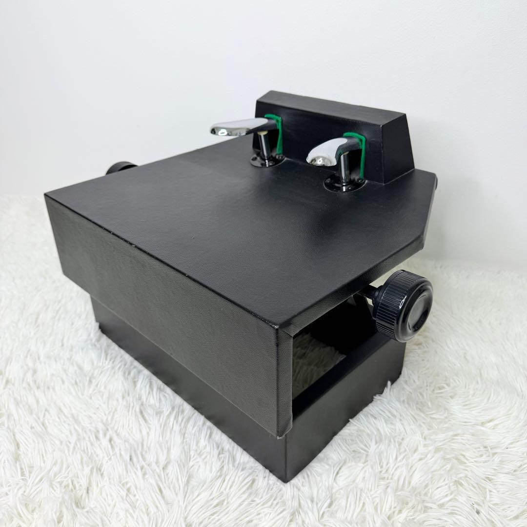 美品 ITOMASA ピアノ 補助ペダル P-33 BK 足台 補助台 ブラック