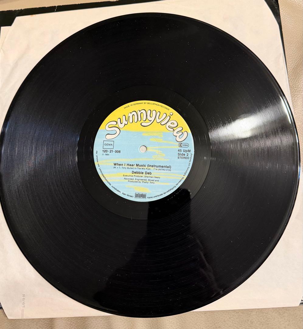 DEBBIE DEB / When I hear Music レコード